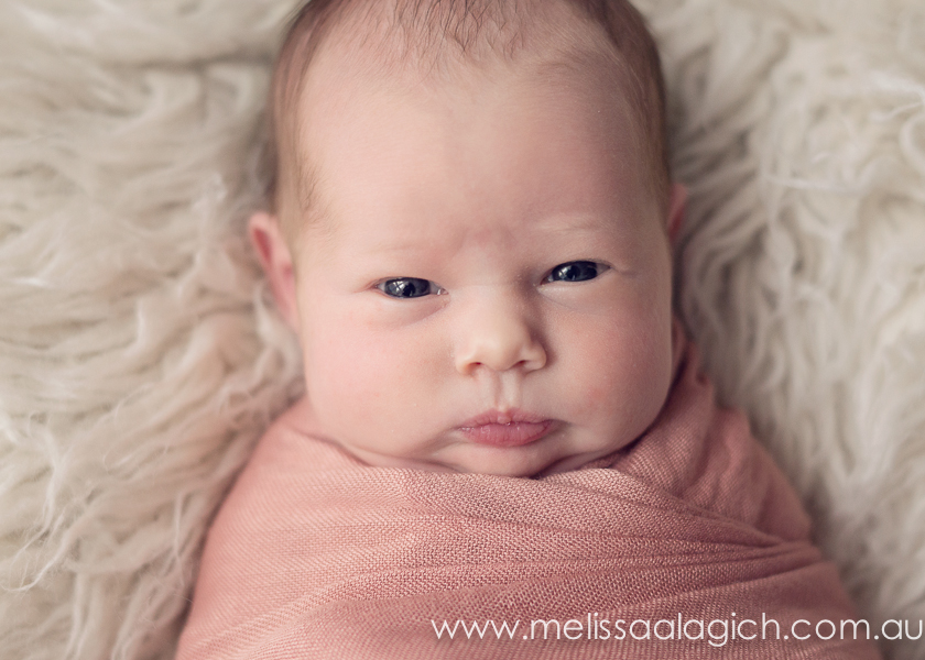 Melissa Alagich Photography, Adelaide Newborn baby photography - flower