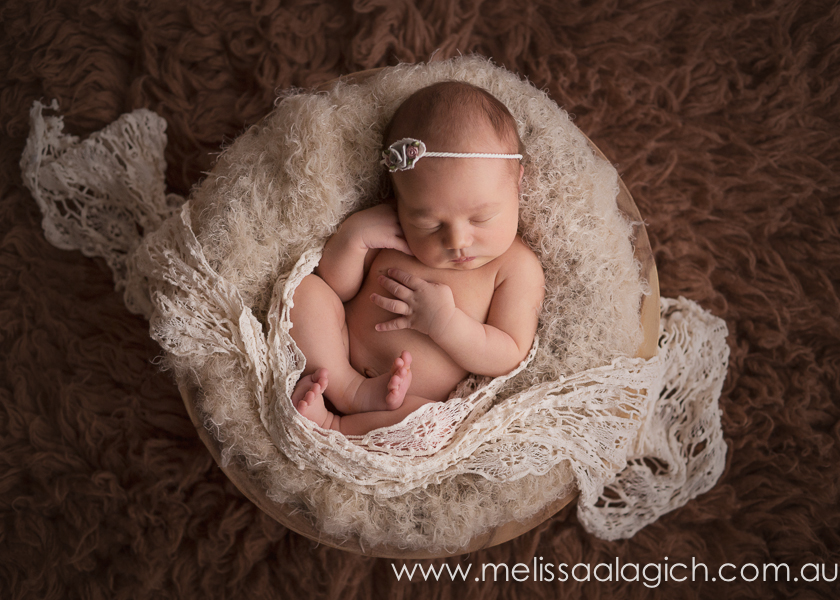 Melissa Alagich Photography, Adelaide Newborn baby photographer - Angel
