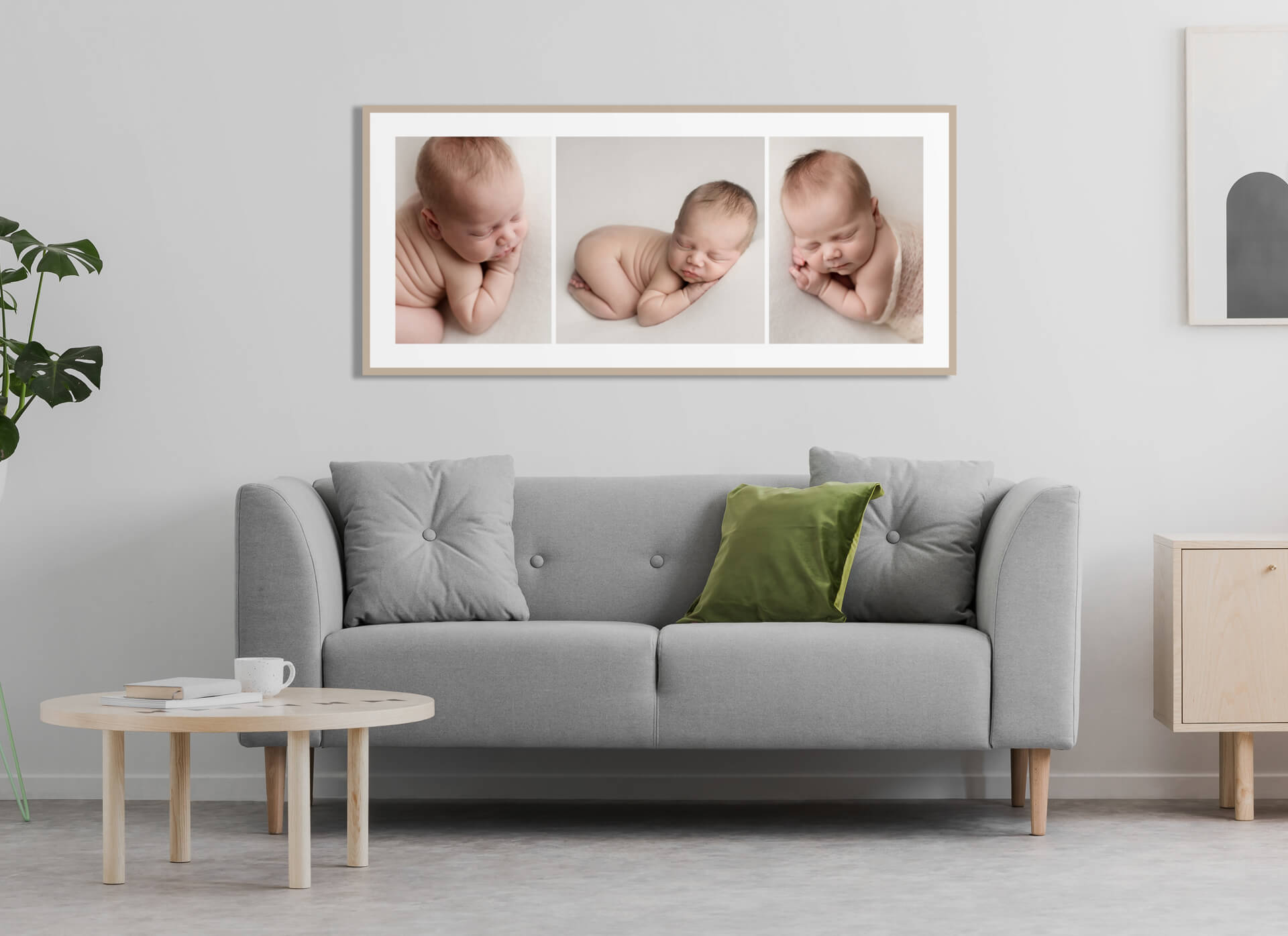 display newborn photography on your wall