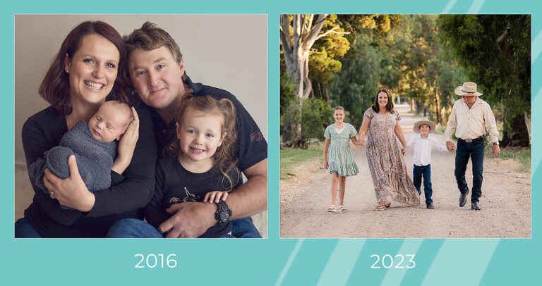 growing family, newborn photos and one year old outdoor photo in Adelaide with Melissa Alagich Photography